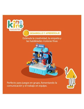 Set medico 3 en 1 Kinene juego de rol para niños