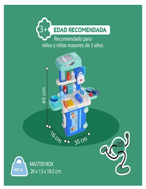 Autobus Hospital 3 en 1 Kinene juego de rol para niños