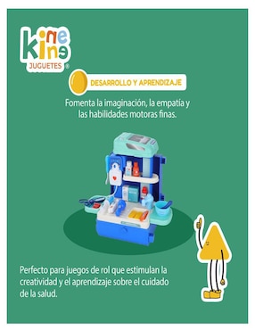 Autobus Hospital 3 en 1 Kinene juego de rol para niños