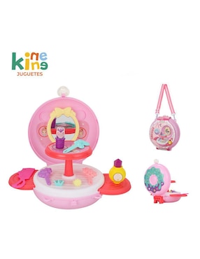 Encantador Set de Maquillaje 2 en 1 Kinene juego de rol para niños