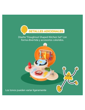 Dona cocina 2 en 1 Kinene juego de rol para niños