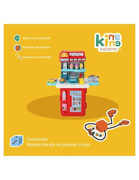 Set 4 en 1 maleta de juegos Kinene juego de rol para niños