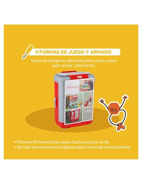 Set 4 en 1 maleta de juegos Kinene juego de rol para niños
