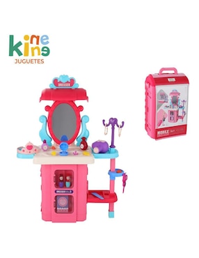 Set de tocador 3 en 1 estilismo Kinene juego de rol para niños