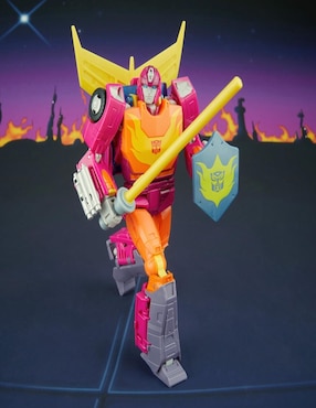 Figura de acción articulada Transformers The Movie Hot Rod especial Transformers