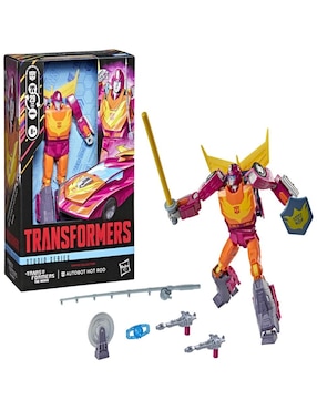 Figura de acción articulada Transformers The Movie Hot Rod especial Transformers