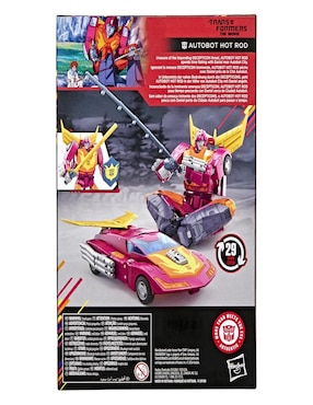 Figura de acción articulada Transformers The Movie Hot Rod especial Transformers
