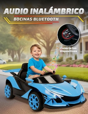 Automóvil montable con control remoto Kids House de batería  infantil