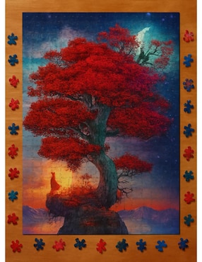 Rompecabezas Inner Mystic: Claro y Oscuro Heye 1000 piezas