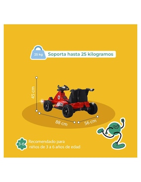 Automóvil montable con control remoto Kinene de batería unisex