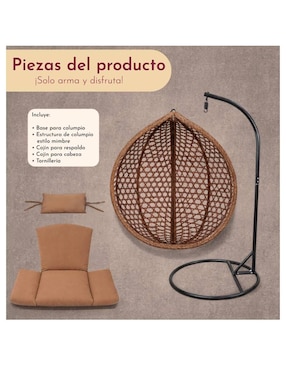 Asiento de columpio Jardimex + 36 meses