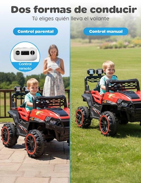 Automóvil montable con control remoto Yei recargable unisex