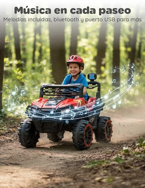 Automóvil montable con control remoto Yei recargable unisex