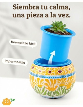 Rompecabezas Maceta de plástico: flores en el verano Piece Relax 80 piezas