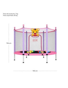Trampolín Little Monkey Mkz-Trampibasros