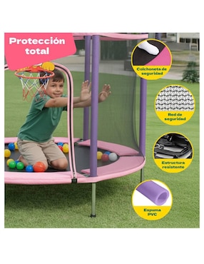 Trampolín Little Monkey Mkz-Trampibasros