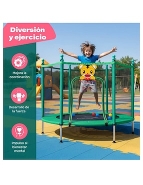 Trampolín Infantil 142 cm Little Monkey