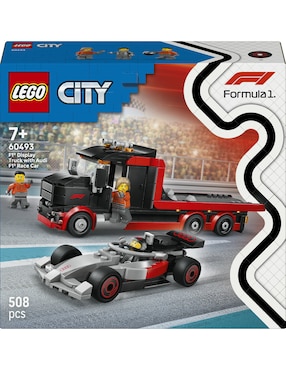 Lego Lego Camión de exhibición de F1 con auto de carreras audi f1 60493 Lego City