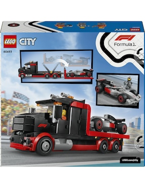Lego Lego Camión de exhibición de F1 con auto de carreras audi f1 60493 Lego City