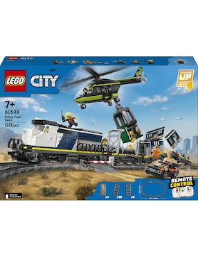 Set construcción Lego City Asalto al Tren de Policía 60508