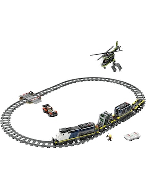 Set construcción Lego City Asalto al Tren de Policía 60508