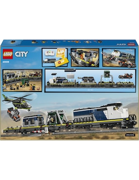 Set construcción Lego City Asalto al Tren de Policía 60508