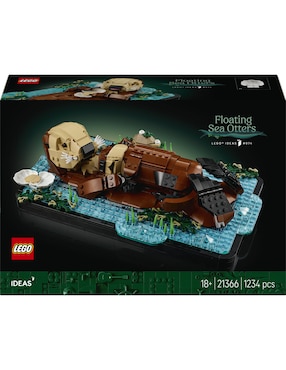 Lego Nutrias de Mar a Flote 21366