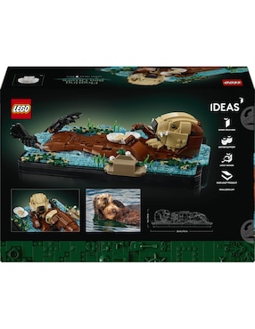 Lego Nutrias de Mar a Flote 21366