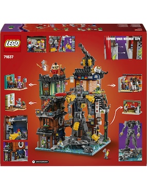 Lego Ninjago Talleres de la Ciudad de NINJAGO 71837 Dragons Rising
