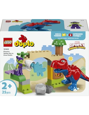 Set construcción Lego Duplo Marvel Dinosaurio Spidey-Rex vs Duende Verde 10463 Disney TM