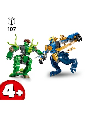 Ninjago Lego Combate del Meca Dragón de Jay 71853