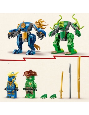 Ninjago Lego Combate del Meca Dragón de Jay 71853