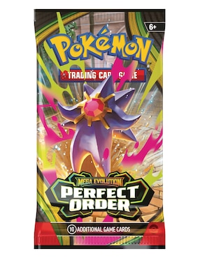 Pokémon TCG: Mega Evolution: Perfect Order Booster Pokemón