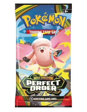 Pokémon TCG: Mega Evolution: Perfect Order Booster Pokemón