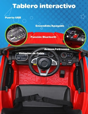 Automóvil montable con control remoto Yei recargable unisex