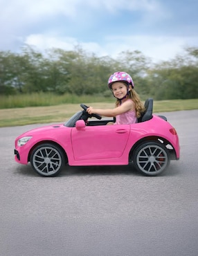 Automóvil montable con control remoto Yei recargable para niña