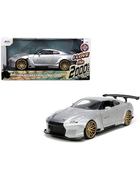 Vehículo a escala Jada Toys 2009 Nissan GT-R (R35)  Ben Sopra
