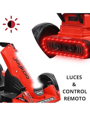 Automóvil montable con control remoto Joykoo de recargable infantil