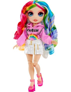Muñeca fashion Rainbow High Moda de Vidrio arcoíris, Amaya