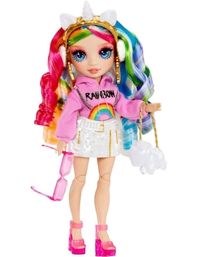 Muñeca fashion Rainbow High Moda de Vidrio arcoíris, Amaya