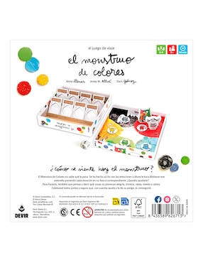 El monstruo de colores - Edición de Viaje Devir