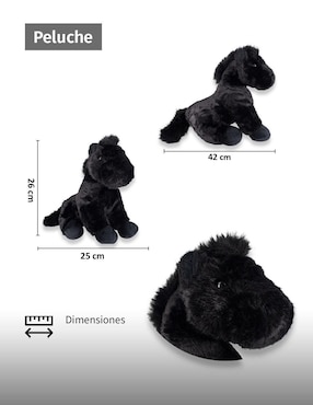 Peluche de caballo Importadora la Merced de 42 cm