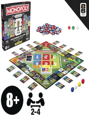 Monopoly FIFA edition core game FIFA World Cup Monopoly Hasbro Games