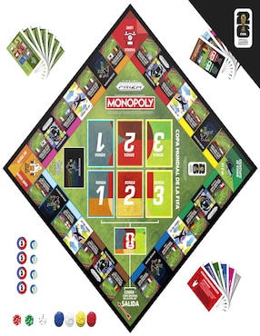Monopoly FIFA edition core game FIFA World Cup Monopoly Hasbro Games