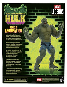 Figura de acción articulada Marvel Legends Series Hulk deluxe Marvel