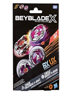 Circle Ghost 0-80GB UX & Chain Incendio 5-60HT BX Beyblade X Beyblade