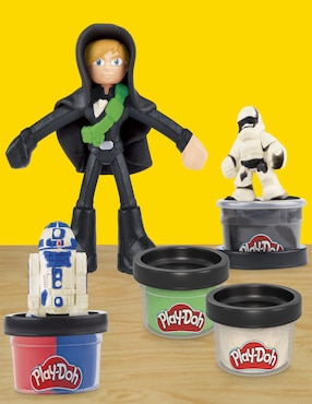 Moldea y crea sables de luz Play Doh Star Wars
