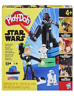 Moldea y crea sables de luz Play Doh Star Wars