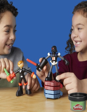 Moldea y crea sables de luz Play Doh Star Wars