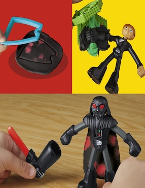 Moldea y crea sables de luz Play Doh Star Wars